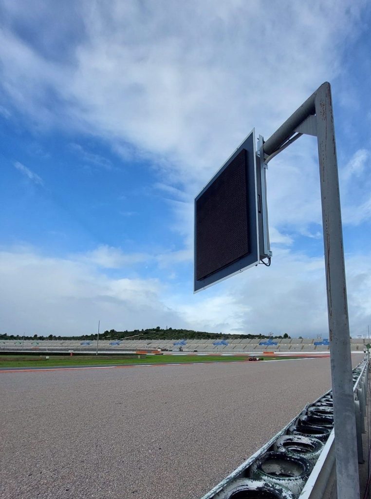 new signalling system at circuit Ricardo Tormo